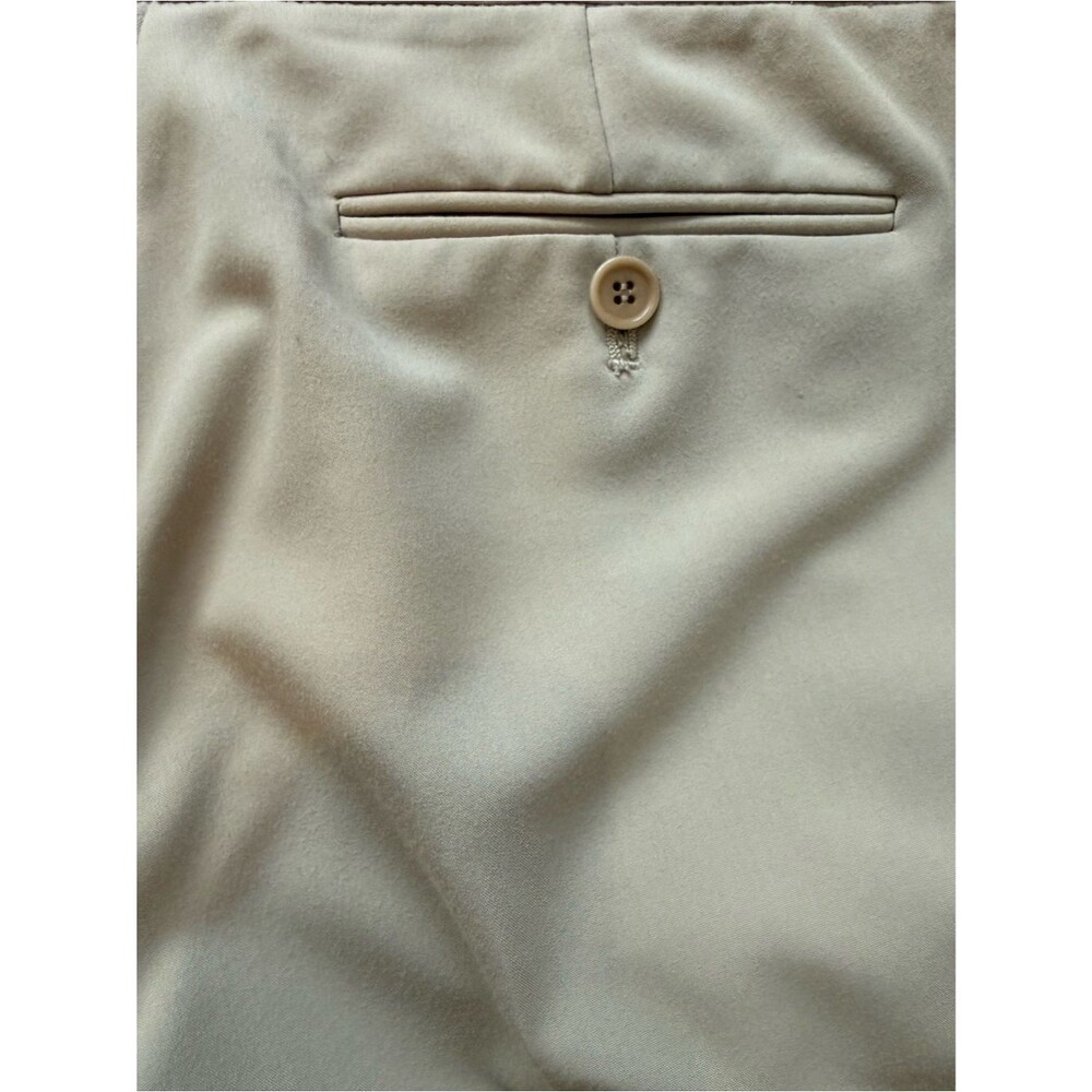 BCBGMAXAZRIA Beige Tailored Flare Dress Pants Size 10 - Picture 6 of 10